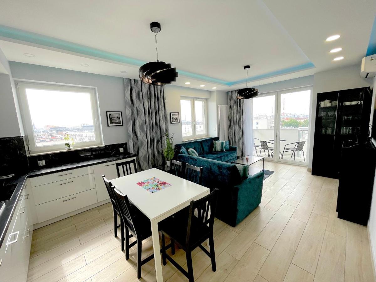Apartament Z Tarasem I Widokiem Na Odre Wroclaw Dış mekan fotoğraf