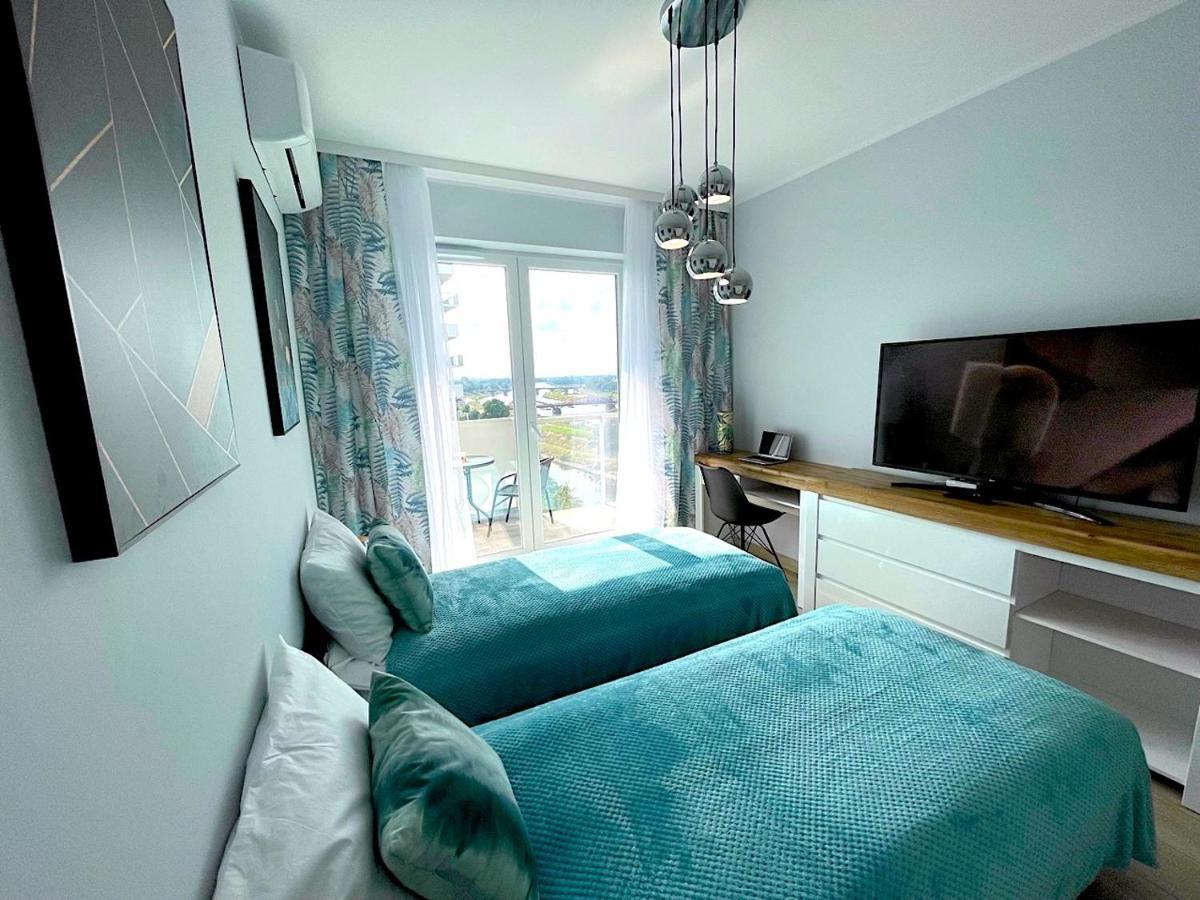 Apartament Z Tarasem I Widokiem Na Odre Wroclaw Dış mekan fotoğraf