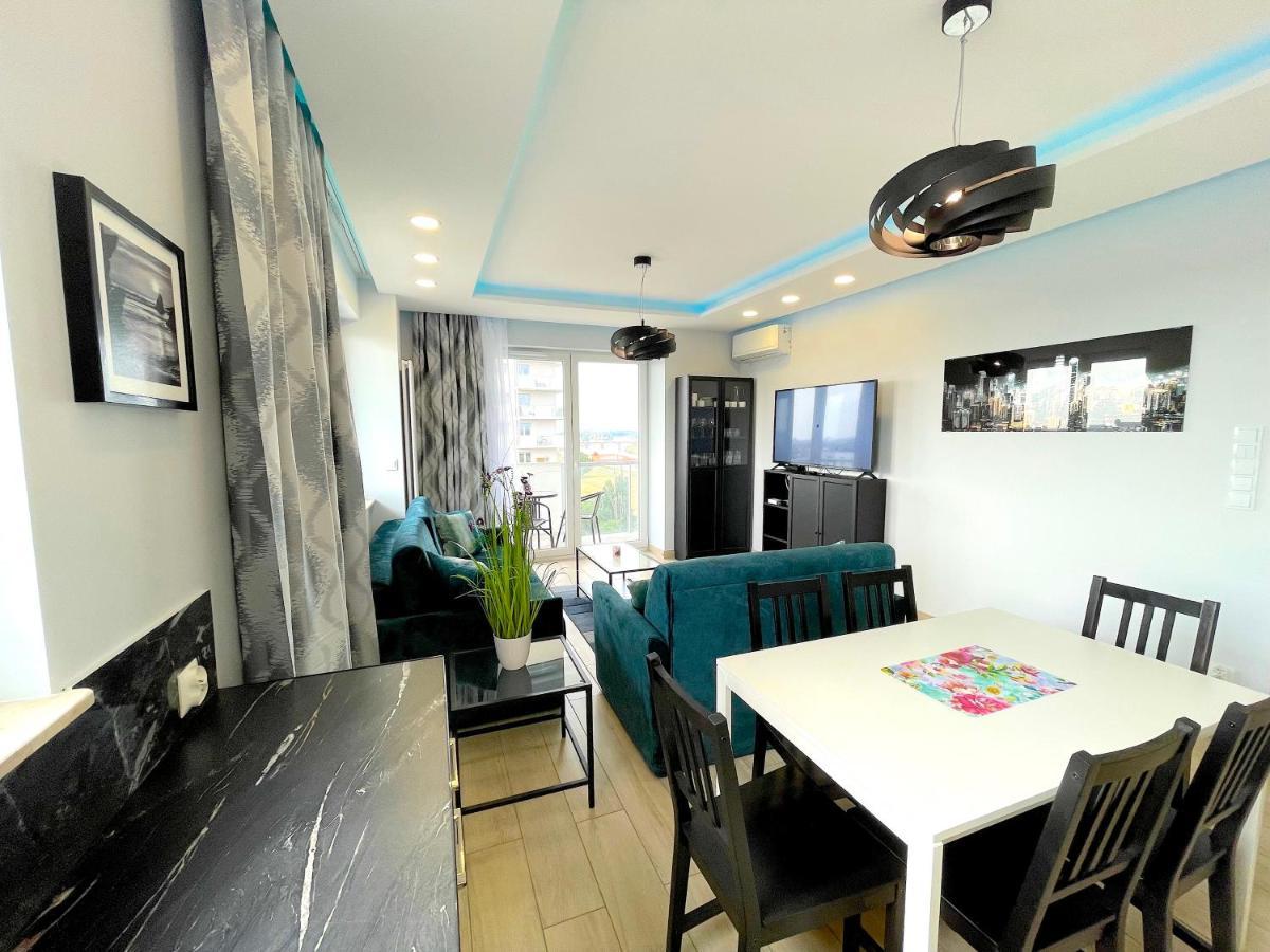 Apartament Z Tarasem I Widokiem Na Odre Wroclaw Dış mekan fotoğraf