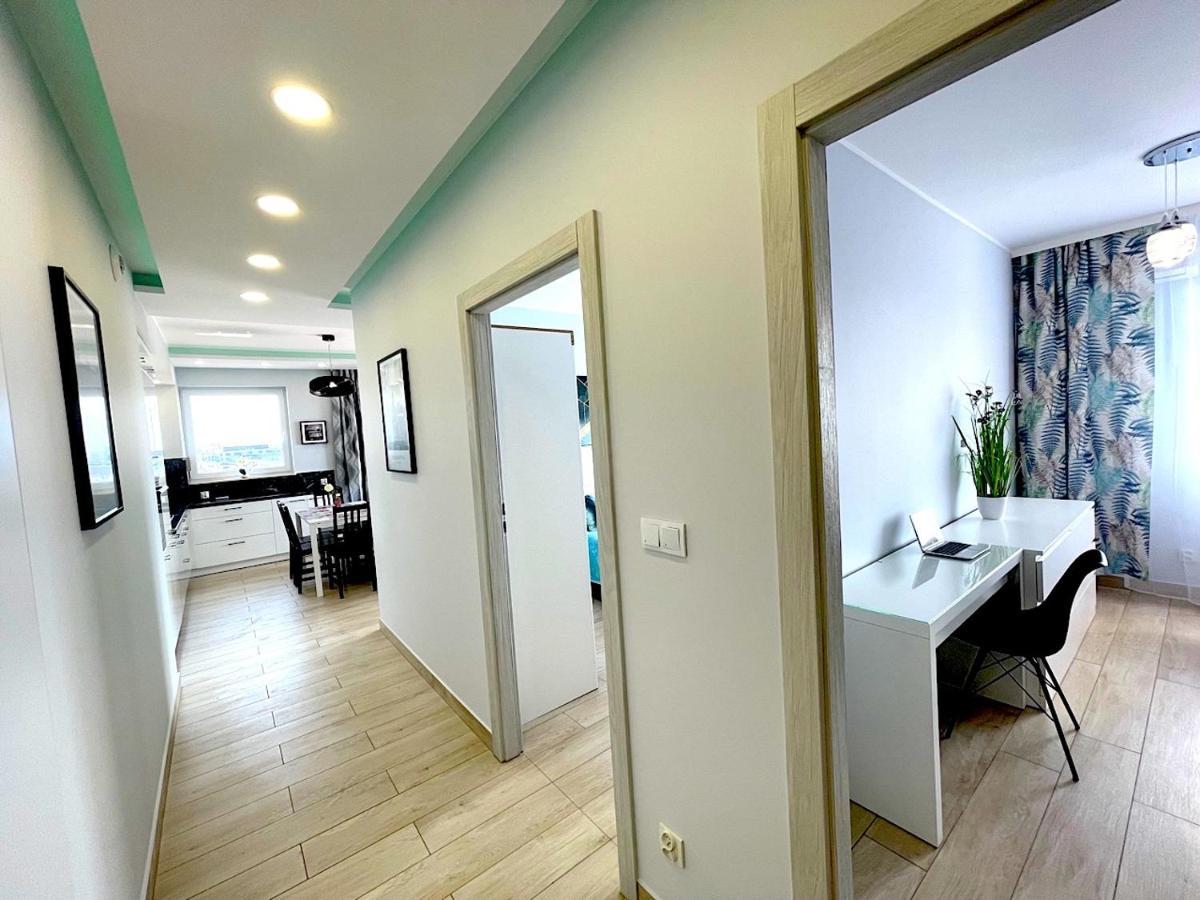 Apartament Z Tarasem I Widokiem Na Odre Wroclaw Dış mekan fotoğraf