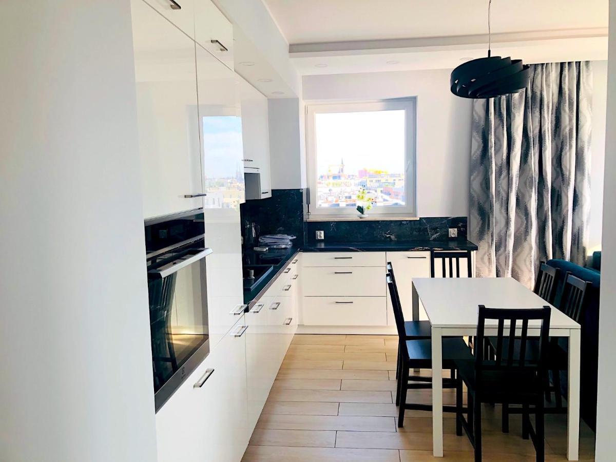 Apartament Z Tarasem I Widokiem Na Odre Wroclaw Dış mekan fotoğraf