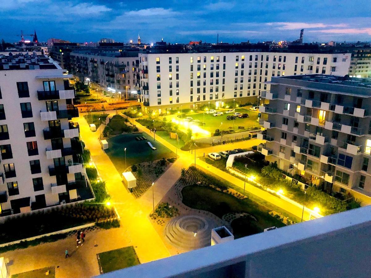 Apartament Z Tarasem I Widokiem Na Odre Wroclaw Dış mekan fotoğraf