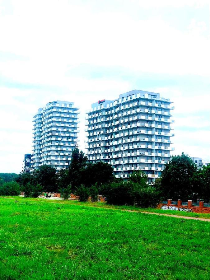 Apartament Z Tarasem I Widokiem Na Odre Wroclaw Dış mekan fotoğraf